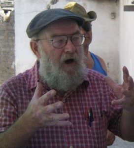 Mike Shawcross in action