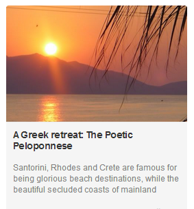 A Greek retreat: The Poetic Peloponnese