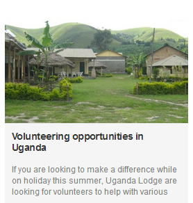 Volunteering opportunities in Uganda