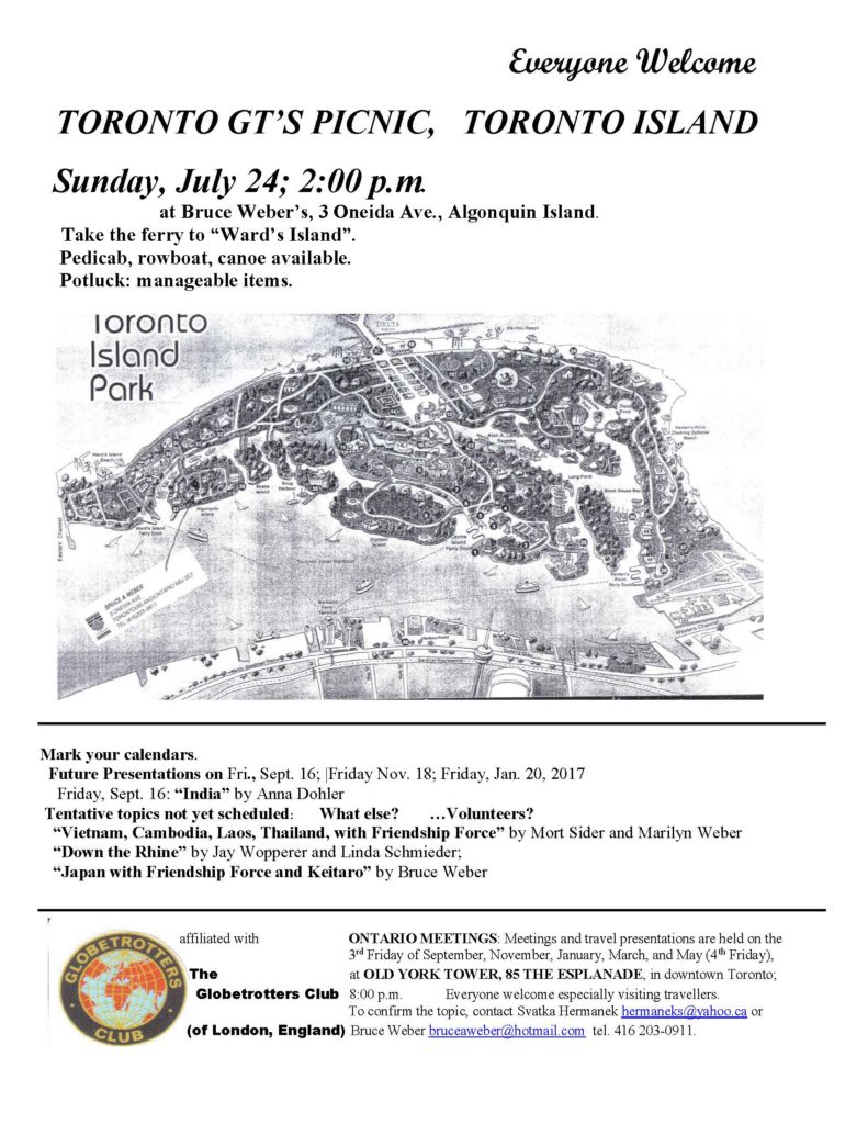 TORONTO GT’S PICNIC