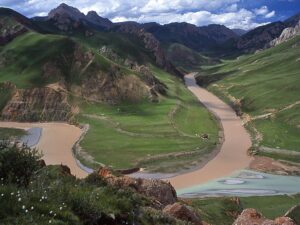 John Pilkington talking on "Up the Mekong to Tibet"