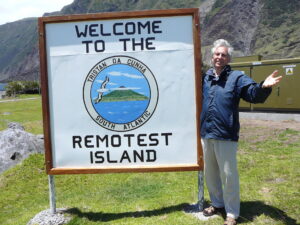 André Brugiroux on Tristan da Cunha