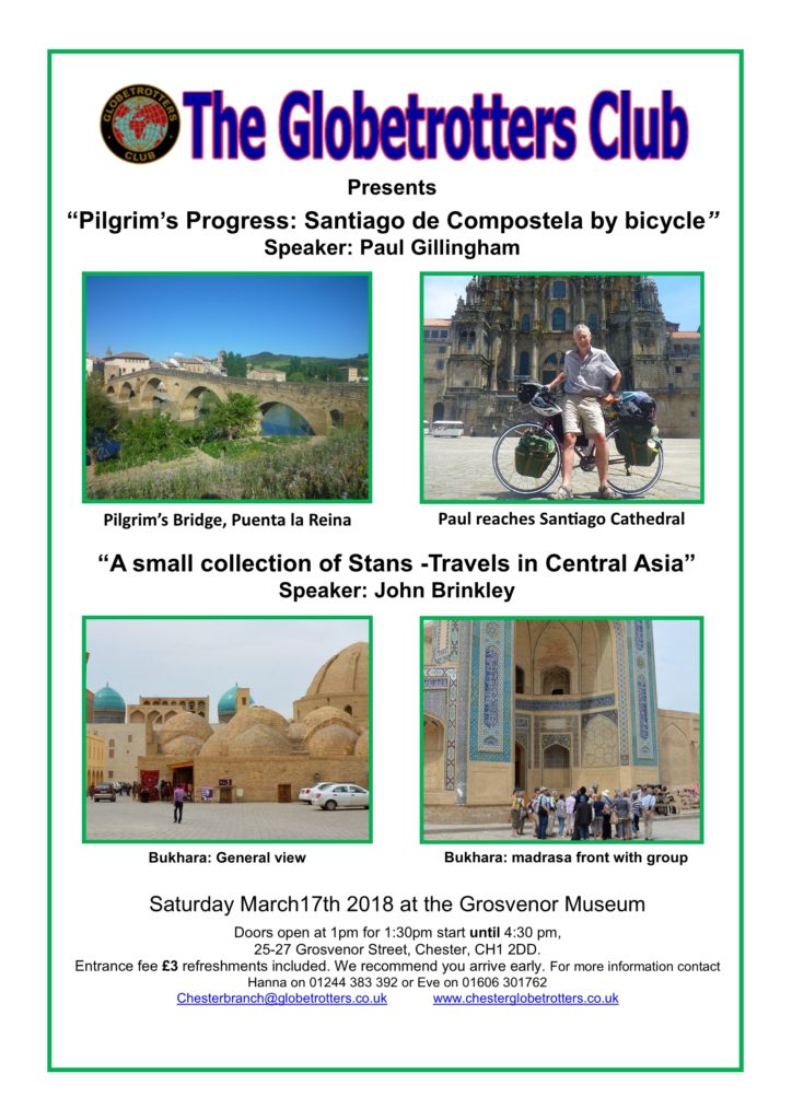 Chester Meetings March 2018