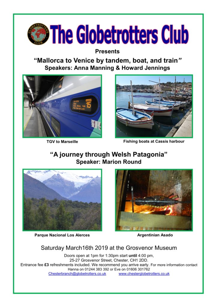 Chester Meeting Poster, March 2019