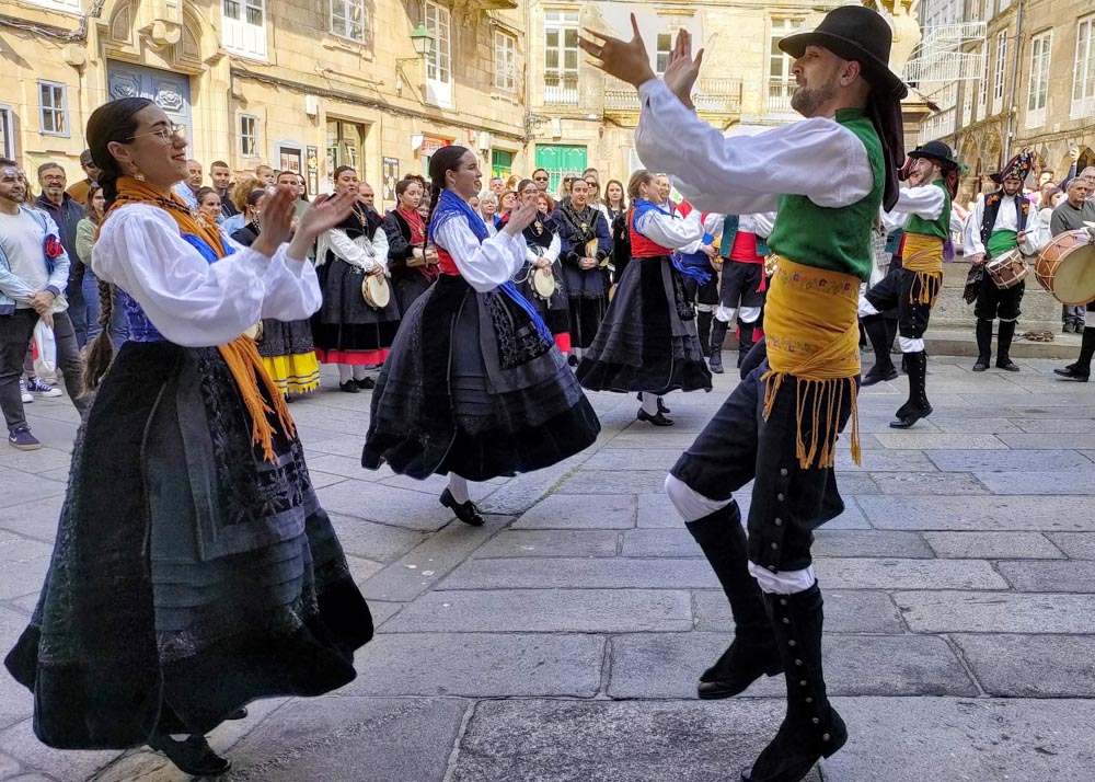 May 2024 - Ascension Day Festival Santiago De Compostela Spain by Rosemary J Brown