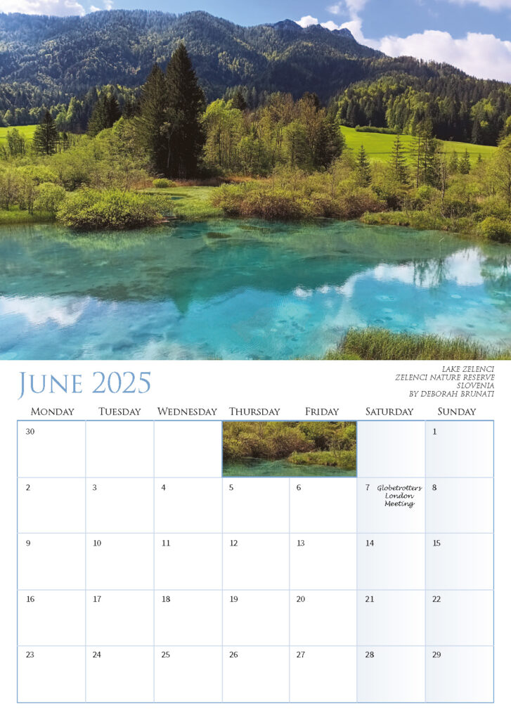 June 2025 – Lake Zelenci, Zelenci Nature Reserve, Slovenia, by Deborah Brunati.