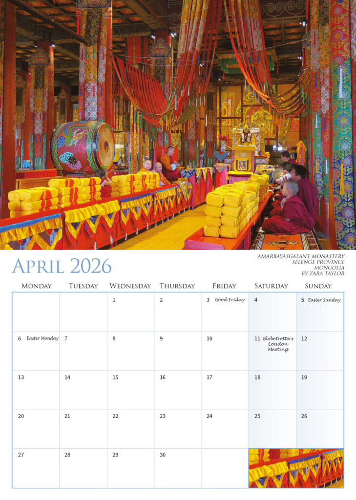 APRIL 2026 AMARBAYASGALANT MONASTERY SELENGE PROVINCE MONGOLIA BY ZARA TAYLOR